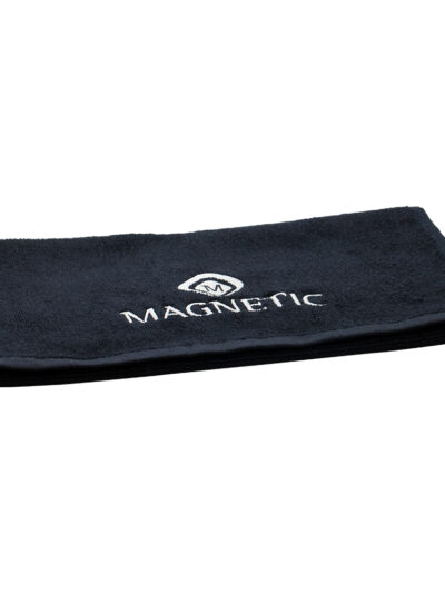 Magnetic Towel 30 x 50 cm Black