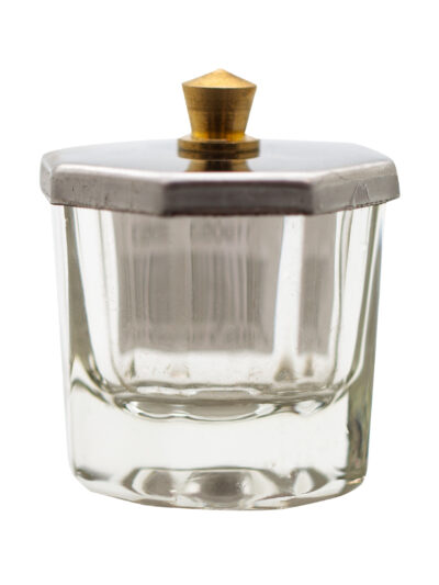 Small Glass Dappendish with Lid