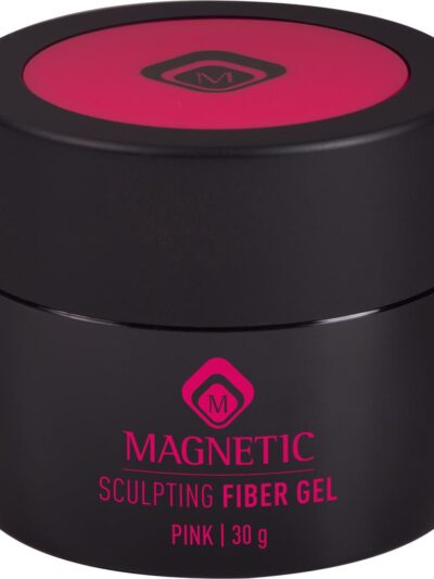 Magnetic Sculpting Fiber Gel Pink 30g