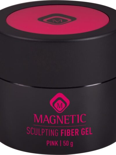 Magnetic Sculpting Fiber Gel Pink 50g