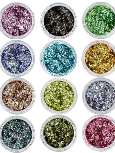 Crushed Glitter 12 colors