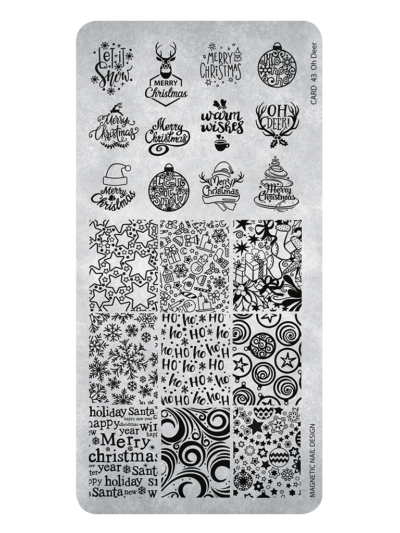 Stamping plate ”Oh Deer”