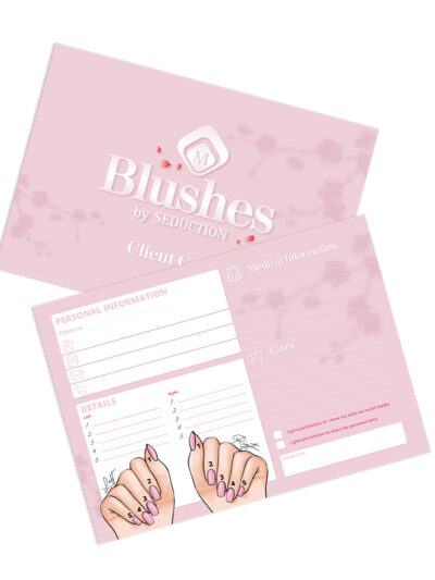 BLUSH APPOINTMENT CARDS 50 PCS