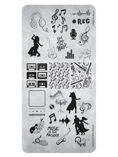Stampingplate 76 Music